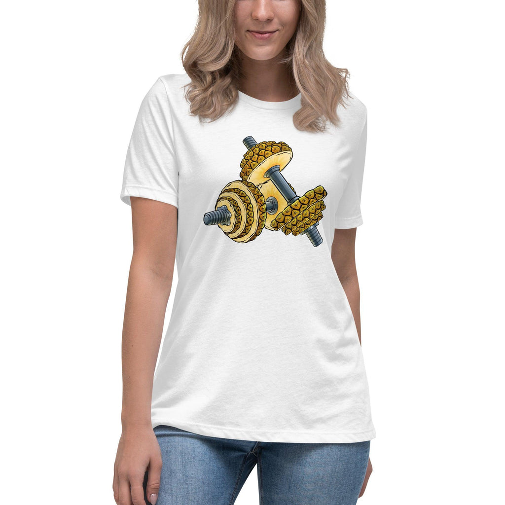 Phineapple Dumbbell Women's Relaxed T-Shirt - Phineapple